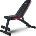 PASYOU Hantelbank Klappbar Verstellbar, Multifunktions Trainingsbank Schraegbank fuer Ganzkoerper-workout，7 in 1 Fitnessbank fuer zu Hause oder im Fitnessstudio, 230kg Gewichtskapazitaet